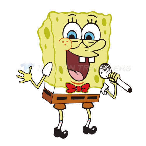 SpongeBob SquarePants Iron-on Stickers (Heat Transfers)NO.870